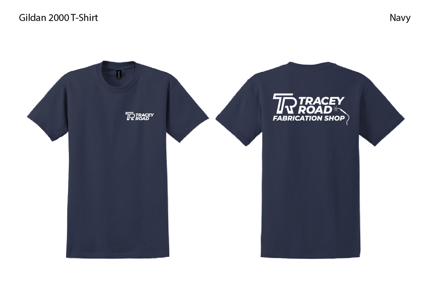 TR Fabrication Shop Navy Shirts
