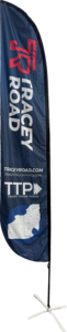 Tracey Road - Tradeshow Flag
