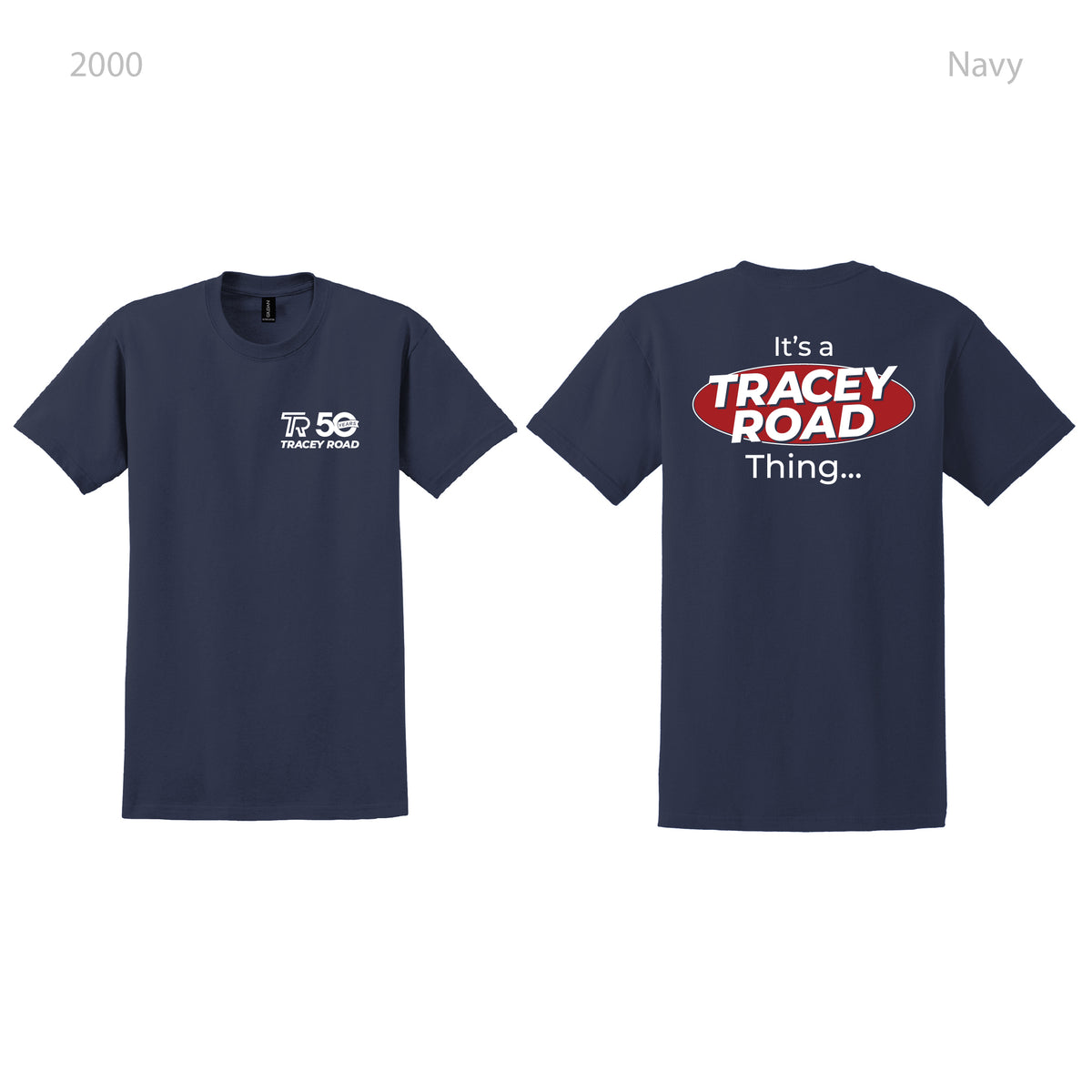 It’s a Tracey Road Thing T-Shirt – Navy