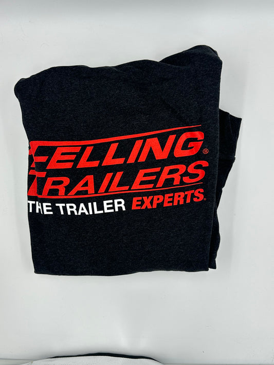 Felling Trailer Black Hoodie