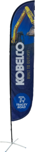 Kobelco - Tradeshow Flag