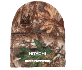 Hitachi Camouflage Fleece Beanie