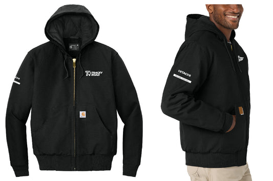 Hitachi Carhartt® Quilted-Flannel-Lined Duck Active Jacket