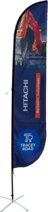Hitachi - Tradeshow Flag