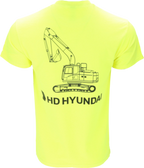Hyundai T-Shirt - Safety Hi-Vis