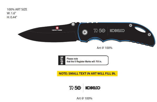 TR 50 Kobelco Knife
