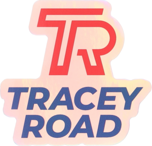 Tracey Road Holographic Sticker