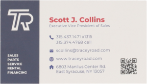 Scott Collins Business Cards