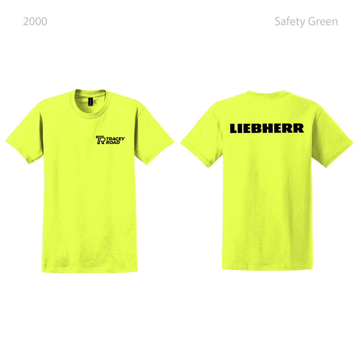 Tracey Road x Liebherr T-Shirt – Safety Green